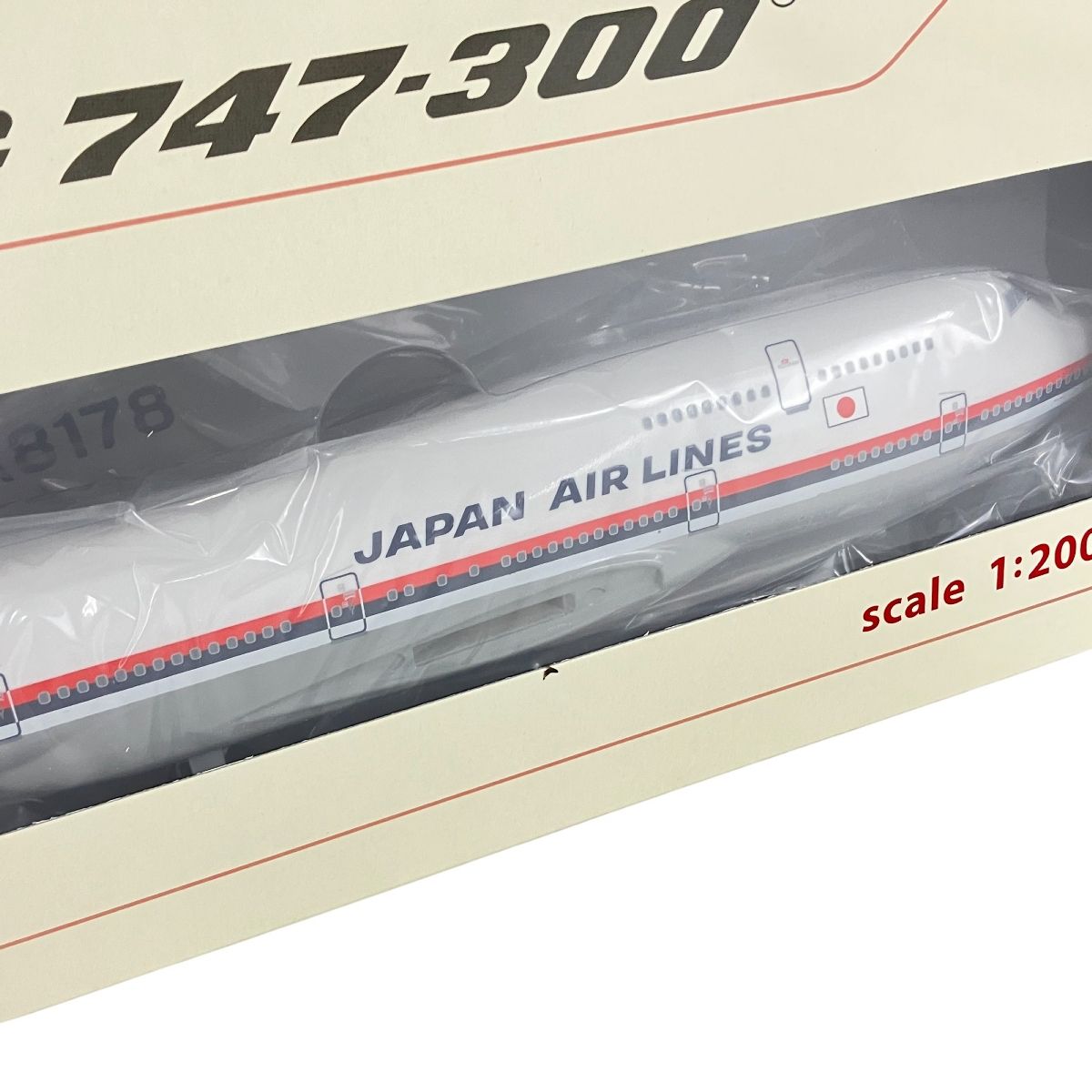 JALUX BOEING 747-200 ありがとう ジャンボ　1/200 Yahoo!オークション - JALUX JAL BOEING 747-200 ありがとう