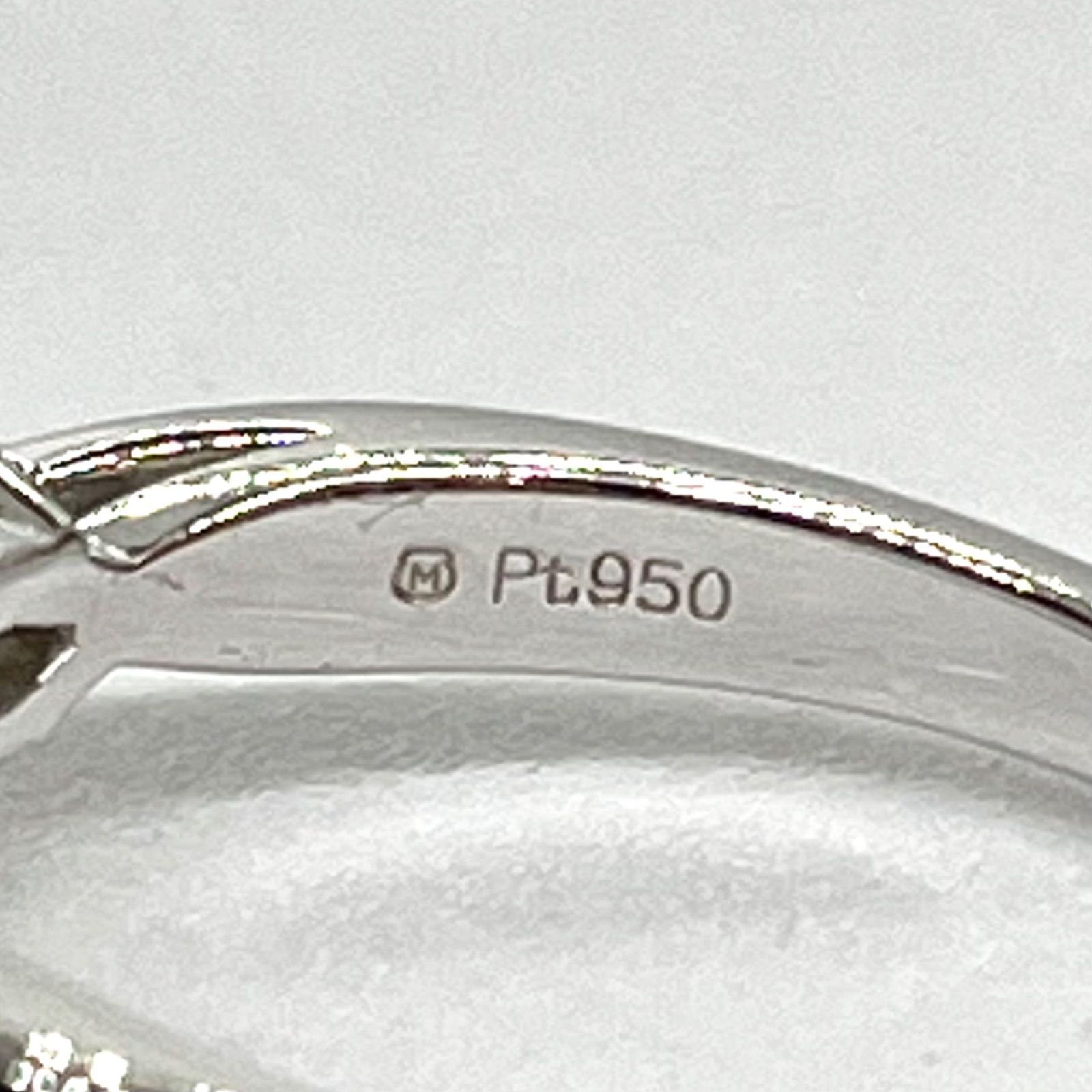 ミキモト MIKIMOTO 【新品仕上げ済み】パールリング プラチナ Pt950 12 