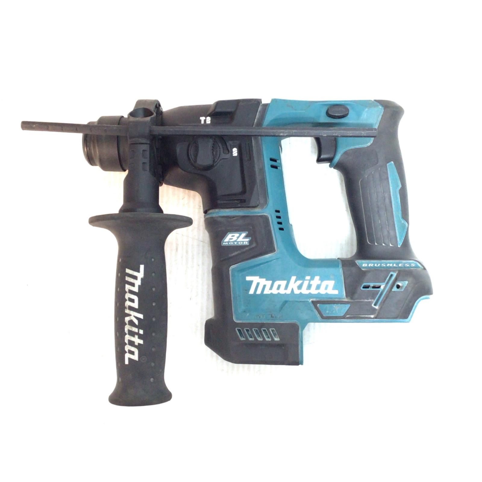 ΘΘMAKITA マキタ ハンマドリル 程度C 本体のみ コードレス式 17mm 18v 813957Y キズ ヨゴレ有 HR171D ブルー