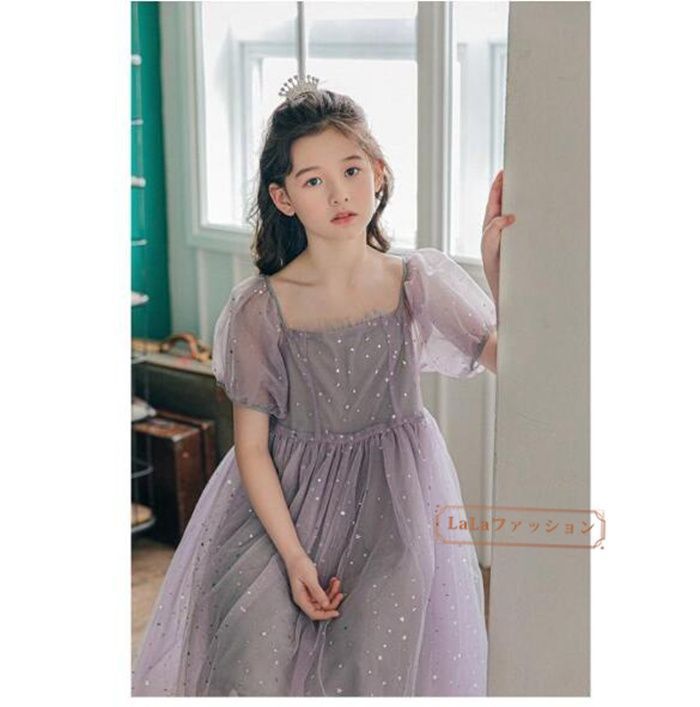 ワンピースフォーマルピアノ発表会 女の子ワンピース キッズ ワンピース 二次会 結婚式 入園式 卒園式 入学式 発表会 受験用 七五三 可愛い 女児 hanbeibei01