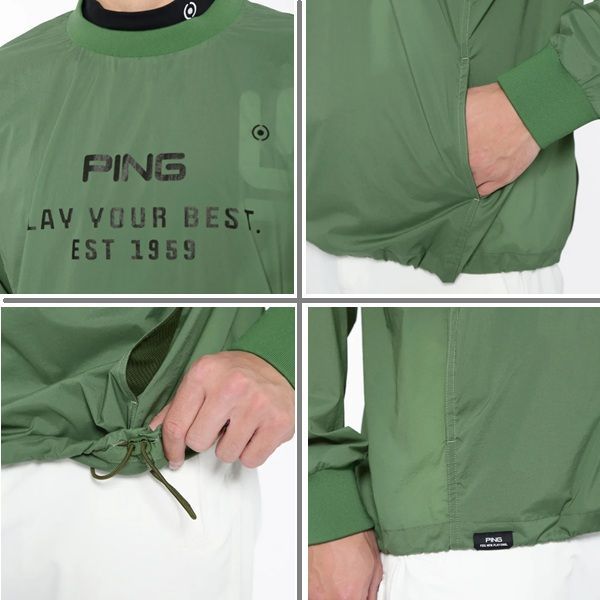 ピン ゴルフ メンズ ストレッチナイロンコーティング2WAYスニード