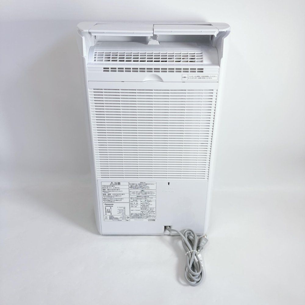 パナソニック 衣類乾燥除湿機 クリスタルホワイト F-YHVX120-W