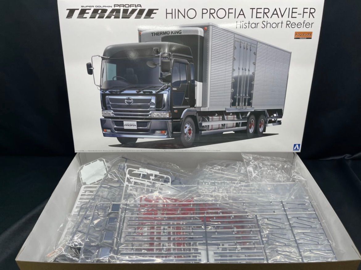 アオシマ 日野 プロフィアテラヴィFR ハイスター短尺冷凍バン&サーモ