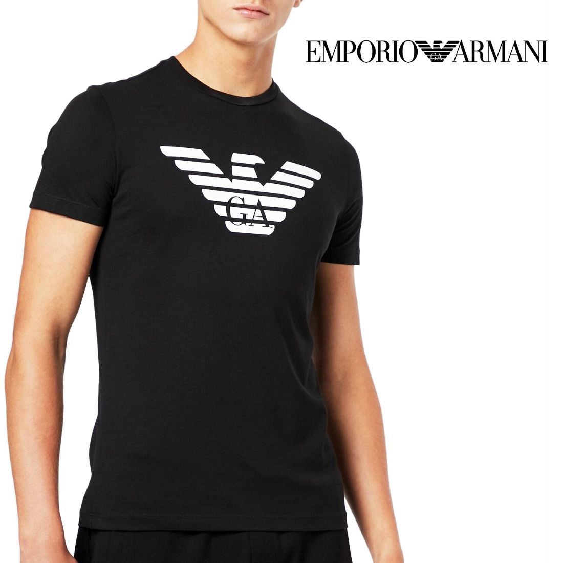 45 EMPORIO ARMANI エンポリオ アルマーニ 8N1TN5 1JPZZ 0022 ブラック