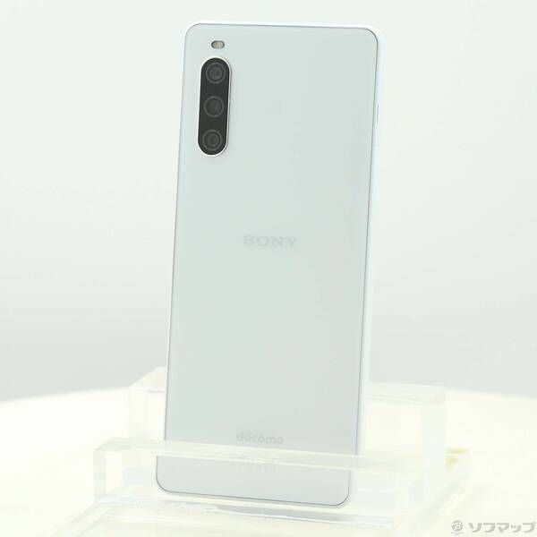 中古品〕 Xperia 10 IV 128GB ホワイト SO-52C docomo SIMフリー