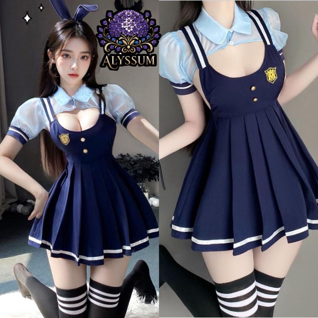 マリームーン クラシカルレースバニー ブラック 即日発送】クラシカルレースバニー《ハロウィンコスプレ10点