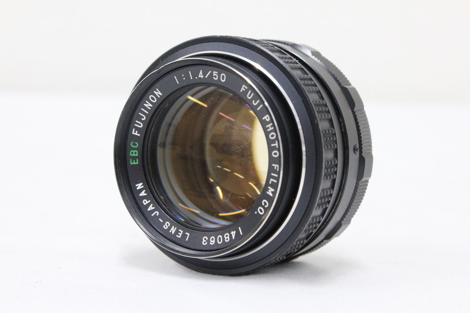 返品保証 フジフィルム Fujifilm EBC FUJINON 50mm F1.4 M42マウント レンズ e2963