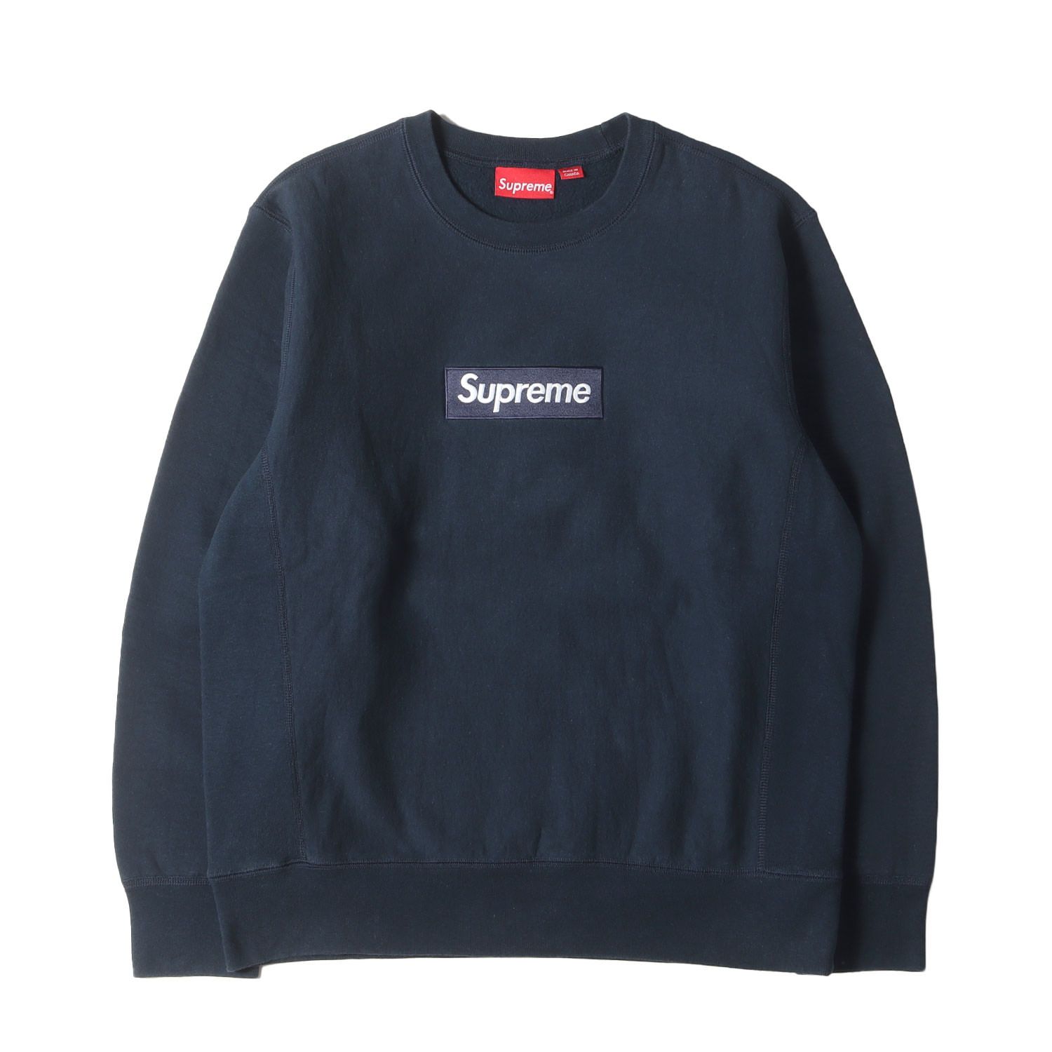 Supreme Logo Crewneck クルーネック ボックスロゴ シュプリーム 