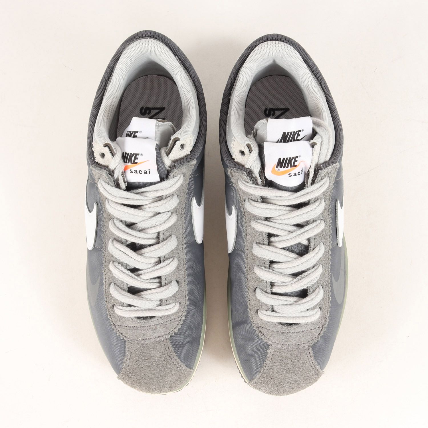 美品 Sacai サカイ サイズ:26.5cm 22AW NIKE ZOOM CORTEZ SP IRON GREY