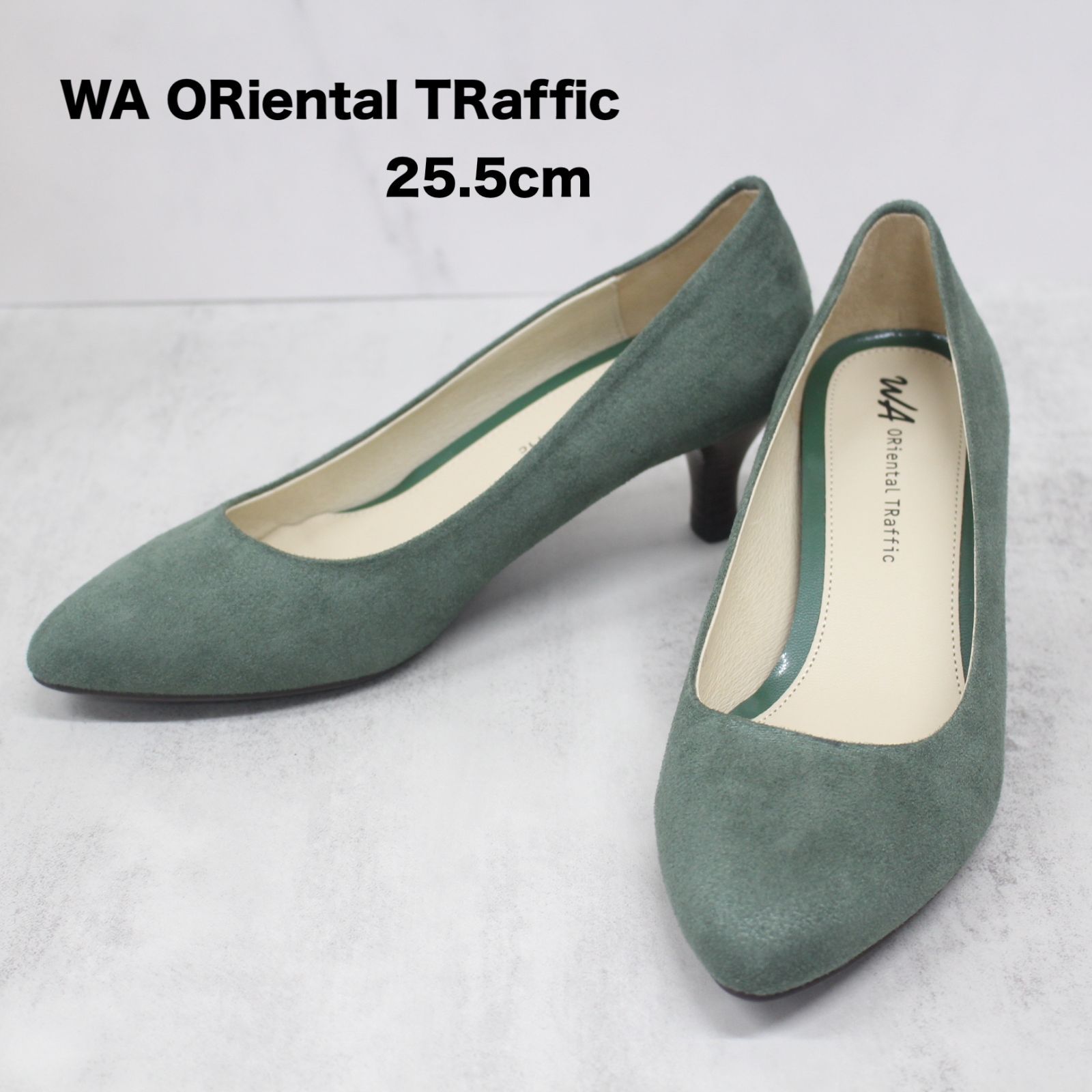 WA ORiental TRaffic スエード パンプス37（23.5cm） - ハイヒール