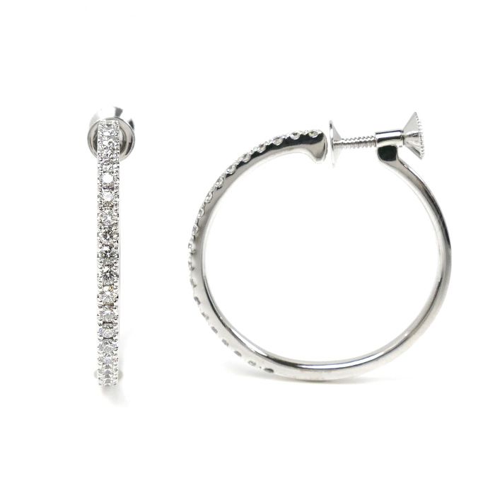 MIKIMOTO ミキモト K18WG ダイヤモンド ピアス ホワイトゴールド 楽天市場】【ジュエリー】MIKIMOTO ミキモト パール ダイヤ