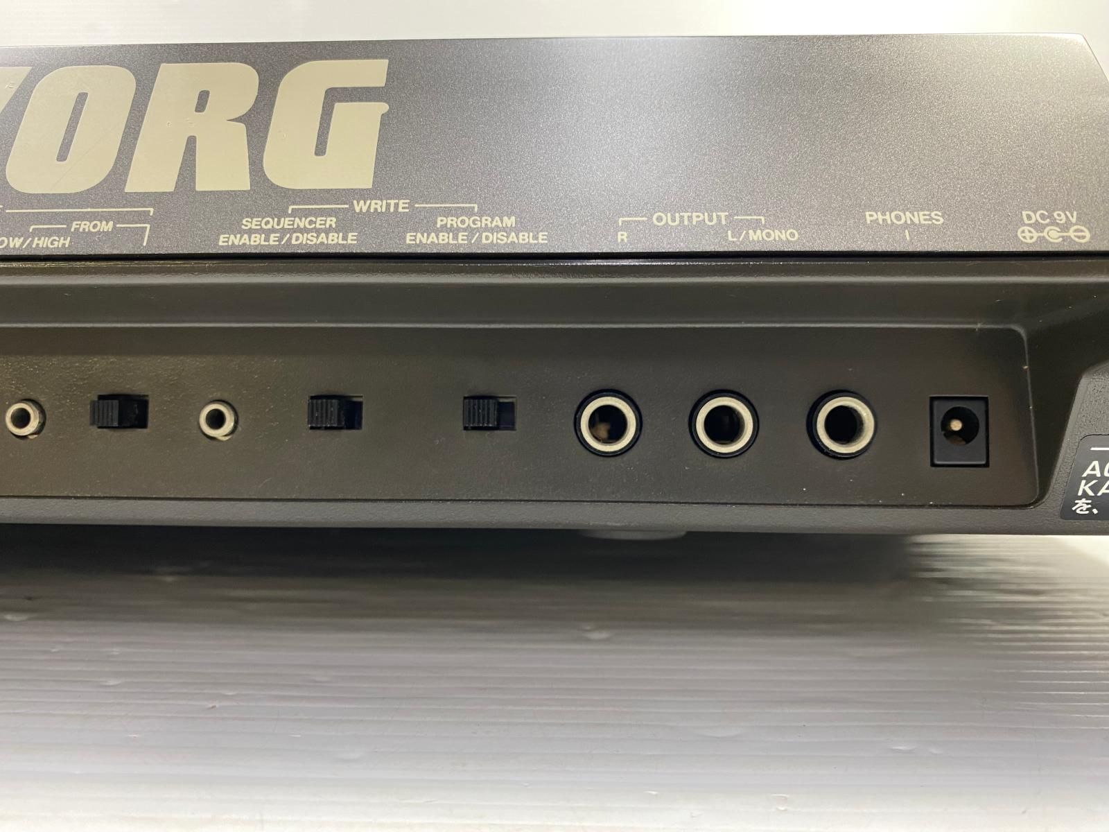 KORG POLY-800 アナログシンセサイザー 現状品 現状渡し】希少名機 KORG POLY-800 アナログシンセサイザー