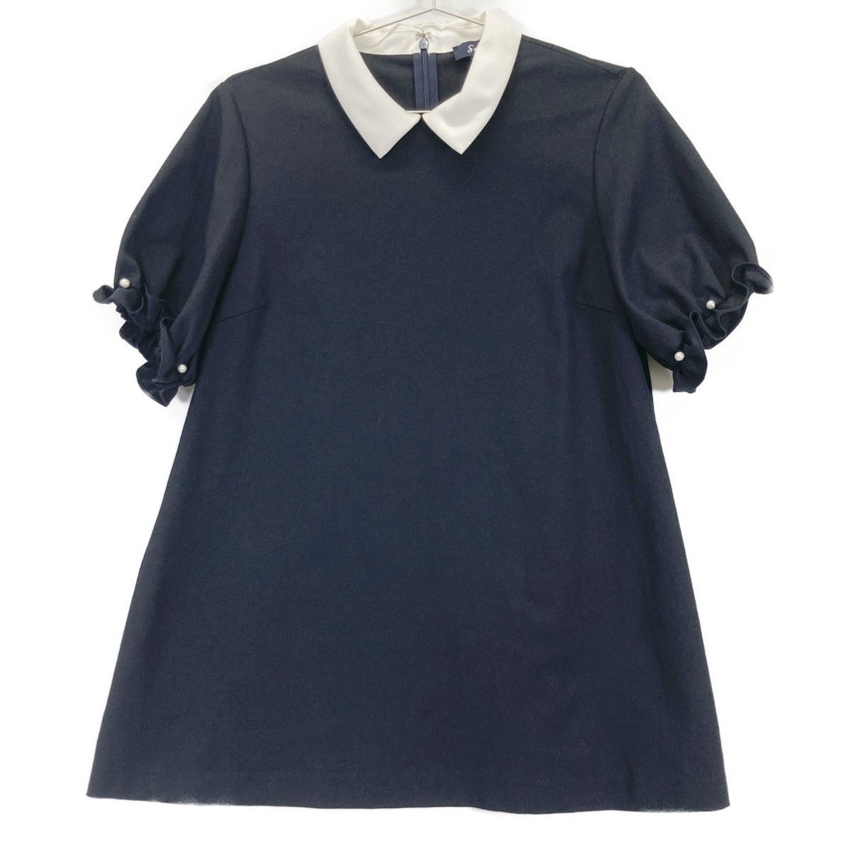 Sono ソーノ ﾌﾞﾗｯｸ×ﾎﾜｲﾄ ﾘﾈﾝ混 ﾌｪｲｸﾊﾟｰﾙ ﾊﾞｲｶﾗｰｶｯﾄｿｰ 1