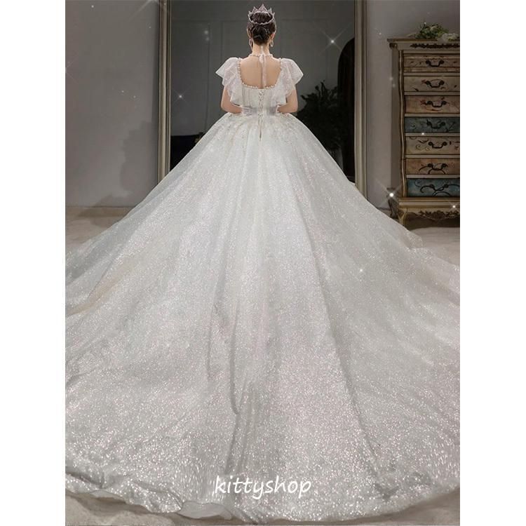 ホワイトドレス 結婚式ドレス