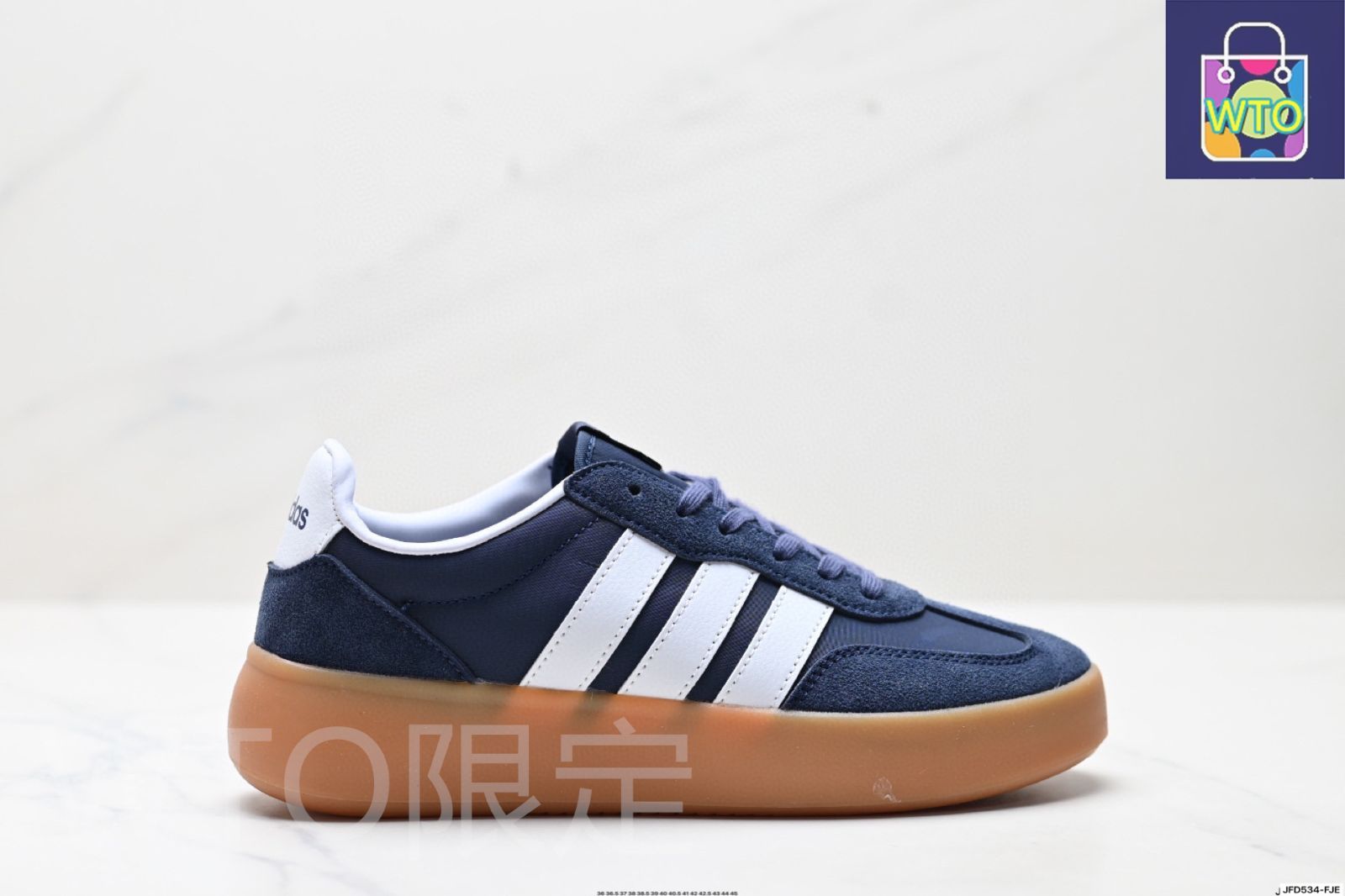 Adidas BARREDA DECODE - アディダス BARREDA DECODE グム T トゥ スニーカー スケートシューズ ドイツトレーニングシューズ 男女兼用 軽量スポーツシューズ-WTO輸入1
