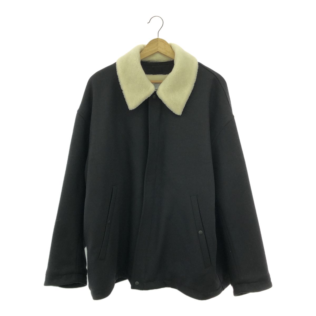 タグ付　GRAPHPAPER　グラフペーパー　24/AW　GM243-30016　 BOA　LINED　TRIPLE　CLOTH　JACKET　ジャケット　サイズ2　ブラック
