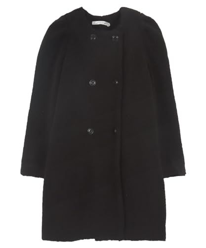 ダブルボタンコート レディース