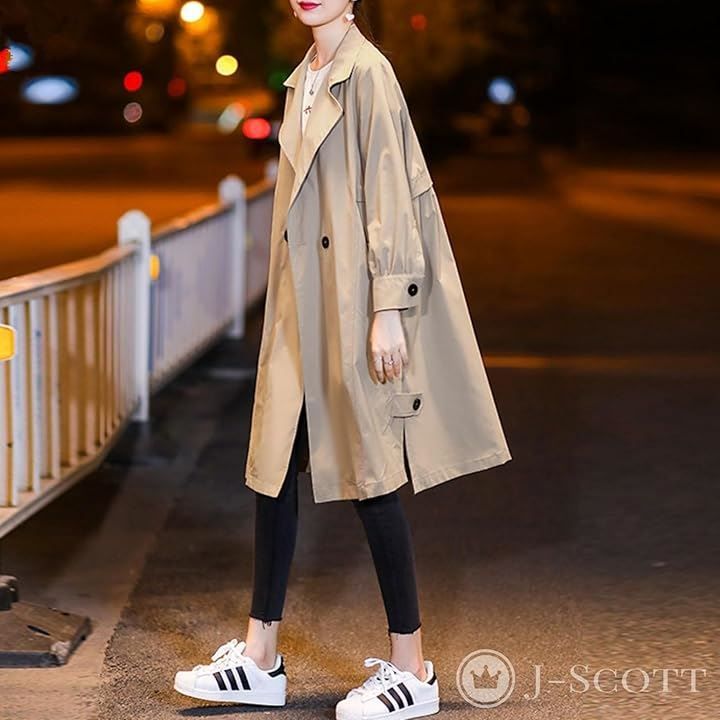 韓国■女優シルエット！パフスリーブ チェスターコート ベージュ 韓国□女優シルエット！パフスリーブ チェスターコート ベージュ