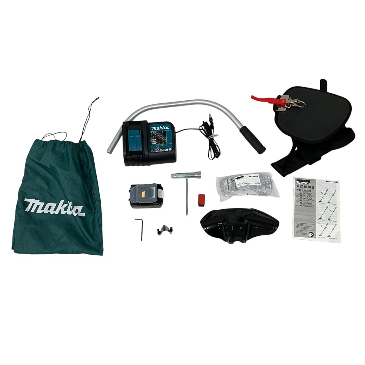 makita マキタ MUR190SDST 充電式草刈機 18V バッテリー 充電器付き 