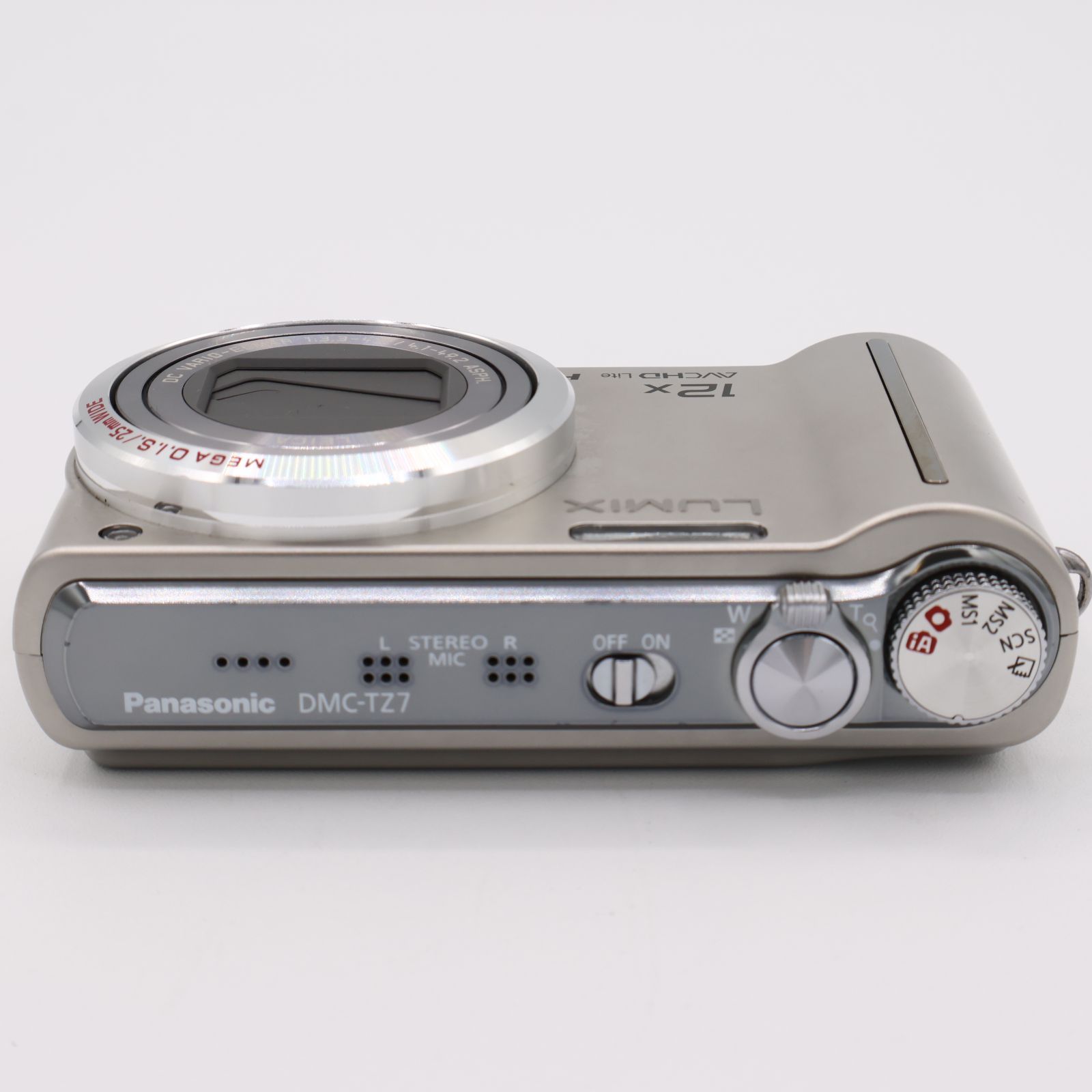 パナソニック デジタルカメラ LUMIX (ルミックス) TZ7 シルバー