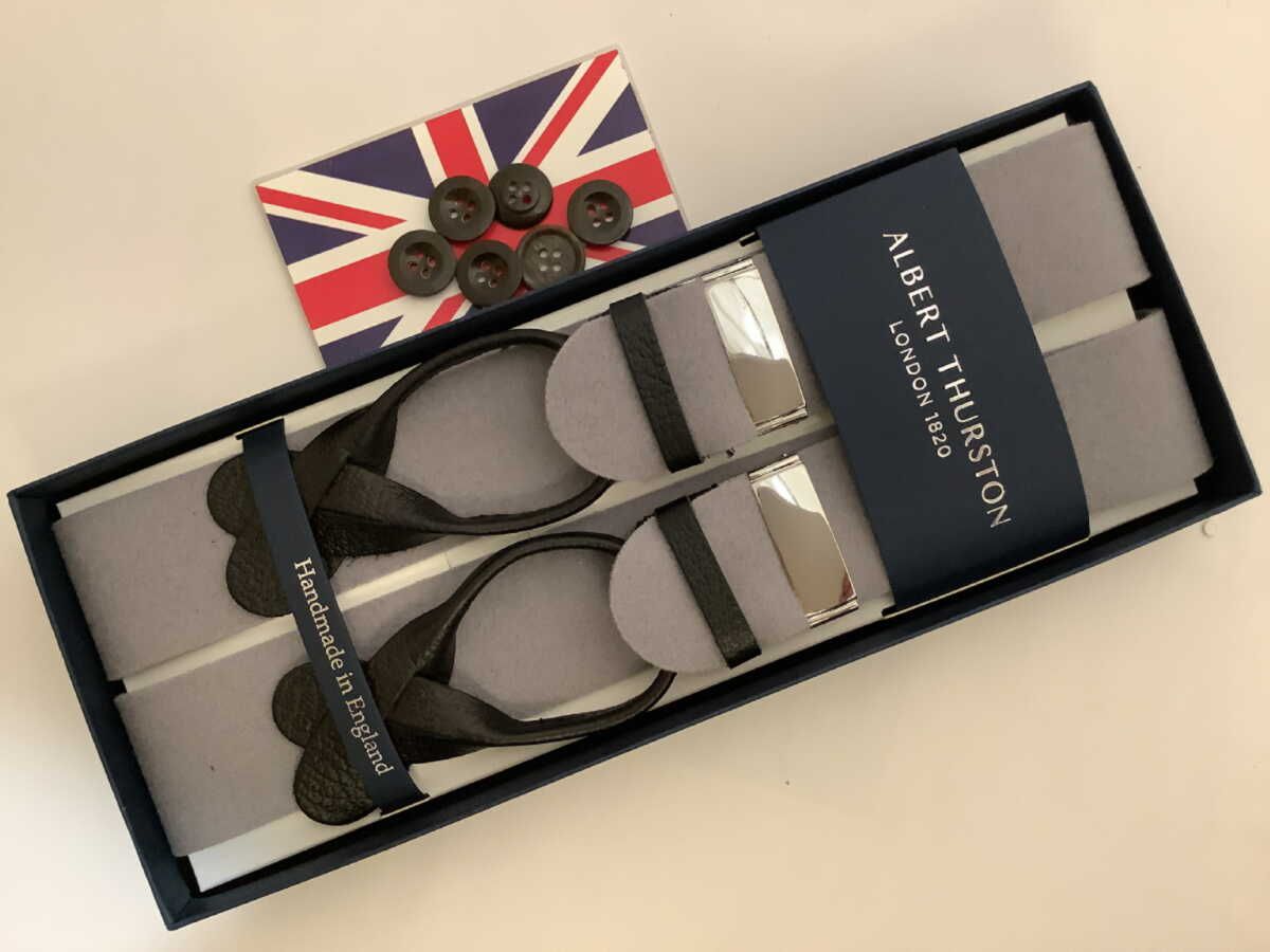 極美品】ヴェルサーチ サスペンダー メデューサ ゴールド金具 グレカ