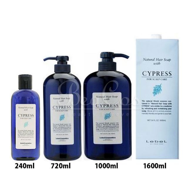ルベル ウィズ ナチュラルへアソープ CY (サイプレス) 1600ml
