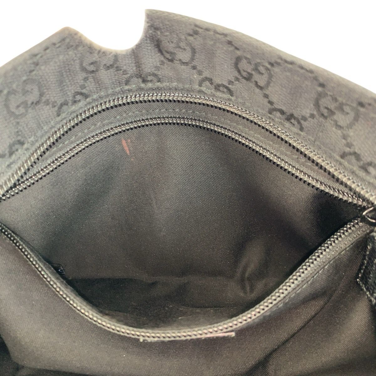 美品 GUCCI グッチ シェリーライン ブラック 黒 GGキャンバス