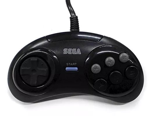 Sega Mega Drive Fighting Pad 6B six-button controller