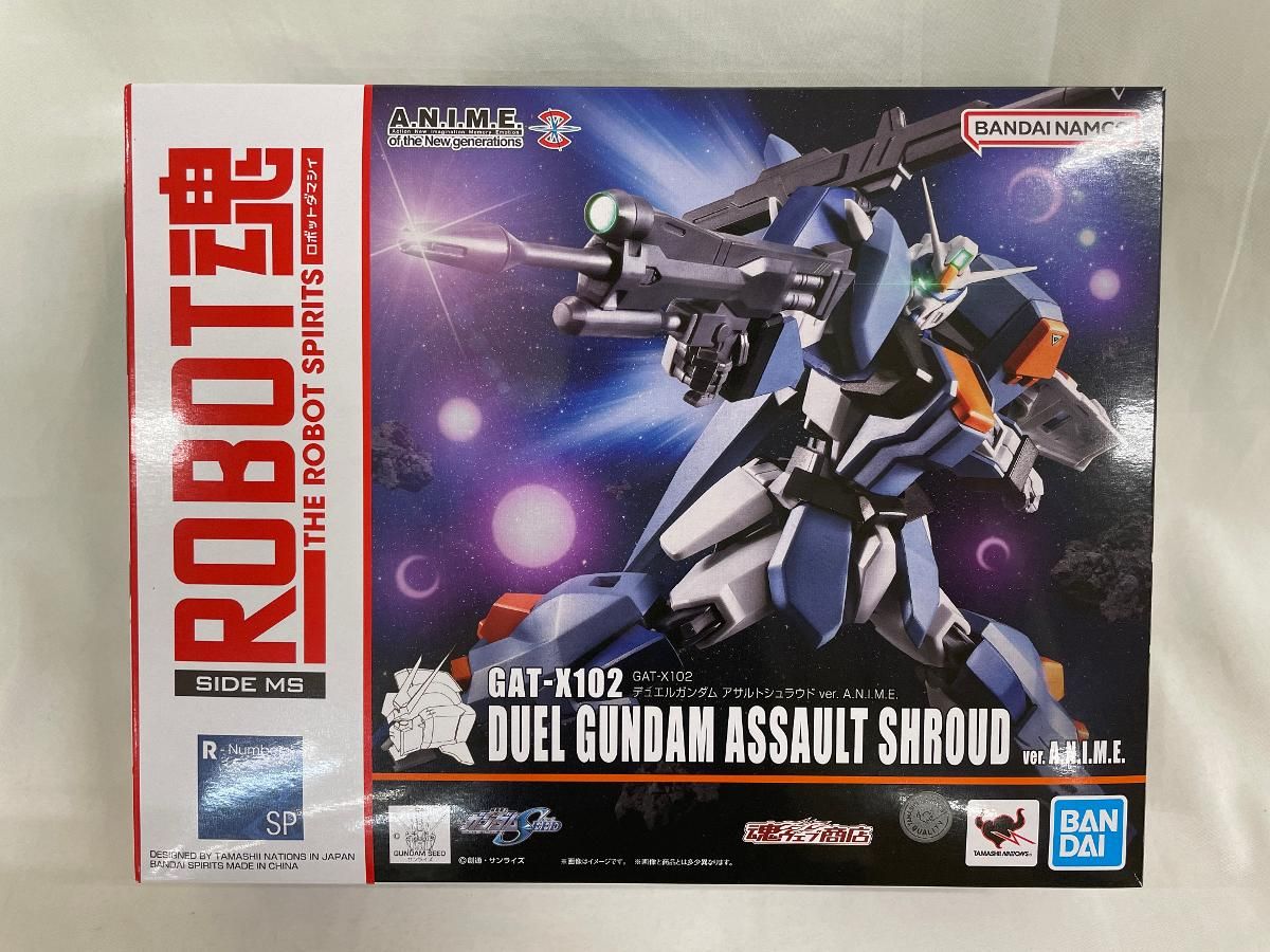 【未開封】ROBOT魂 デュエルガ ンダム アサルトシュラウド 輸送箱未開封 ROBOT魂 デュエルガンダム アサルトシュラウド 【公式通販】