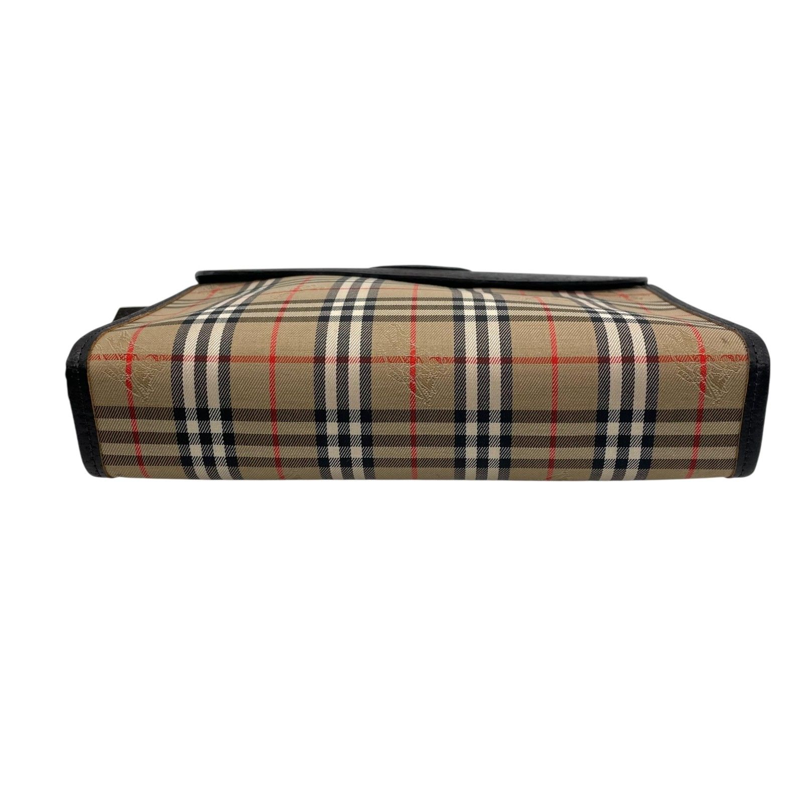 極美品 Burberry バーバリー クラッチバッグ ノバチェック