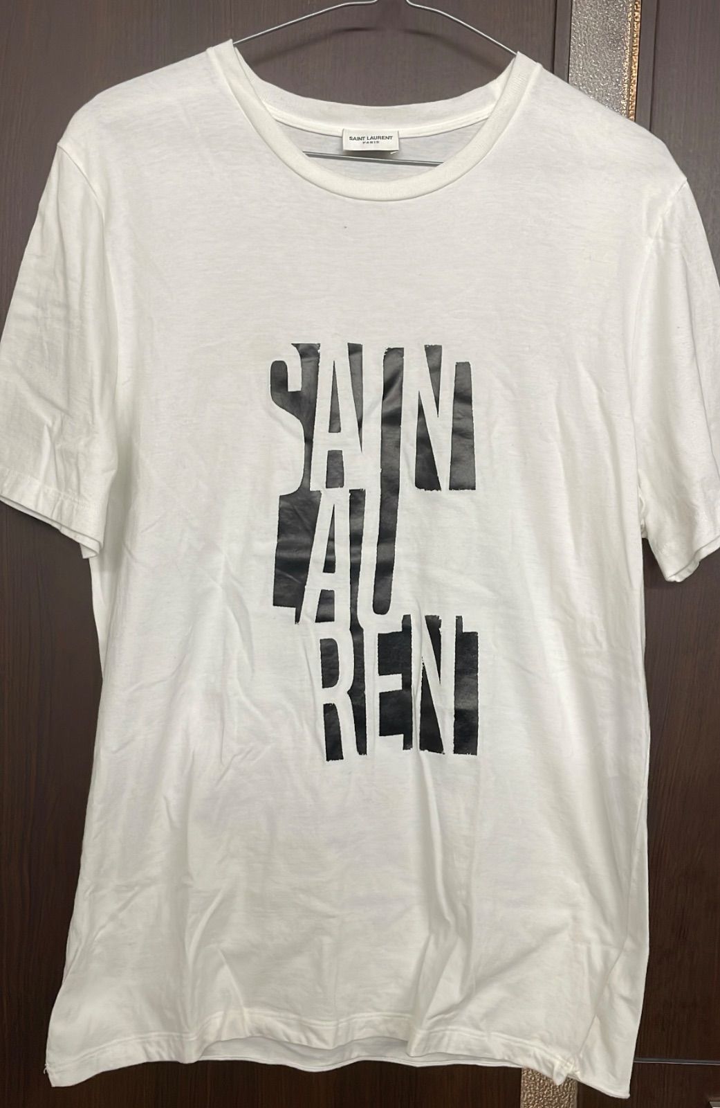 SAINT LAURENT サンローラン Tシャツ 半袖 ホワイト