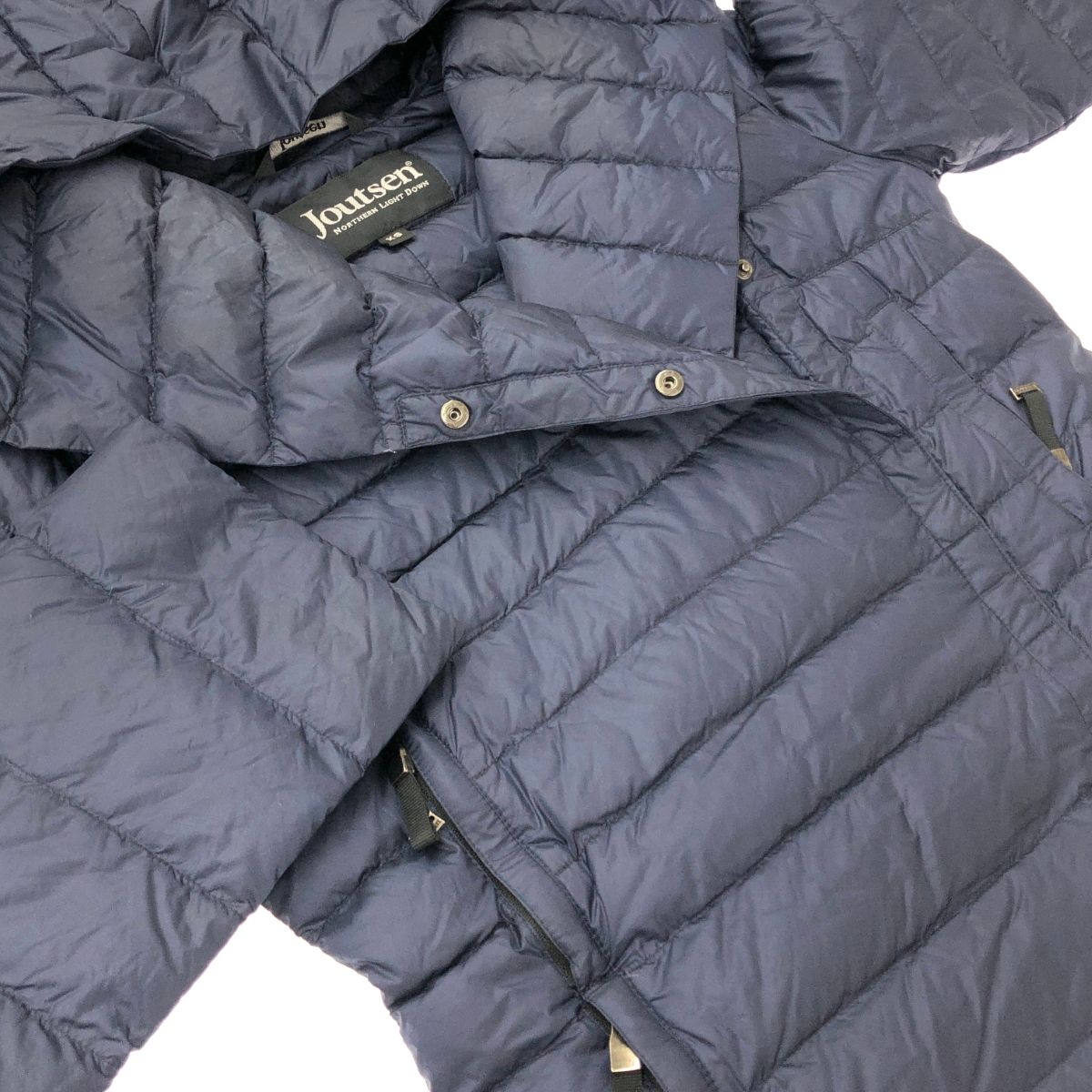 Joutsen ヨーツェン ダウンコート サイズ:XS ネイビー レディース 