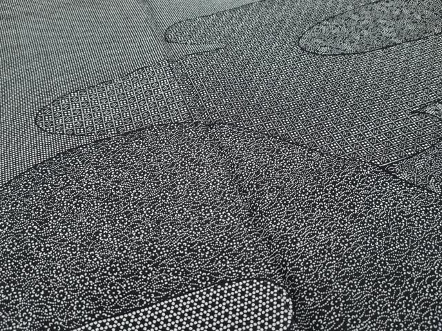 平和屋着物□極上 重要無形文化財 人間国宝 中村勇二郎 江戸小紋 訪問