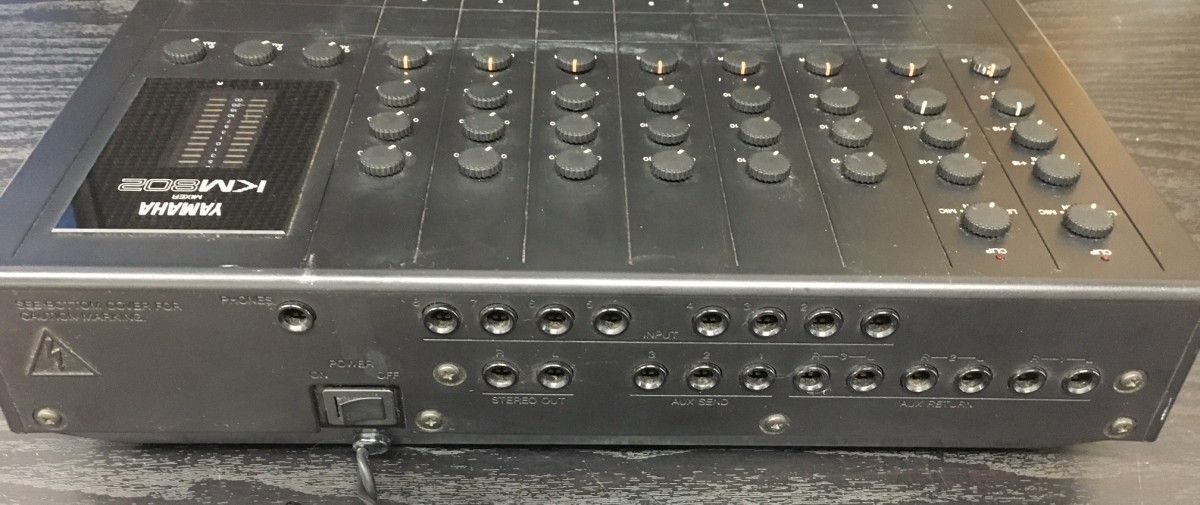 K【HY】【中古】【レトロ】YAMAHA ヤマハ アナログミキサー
