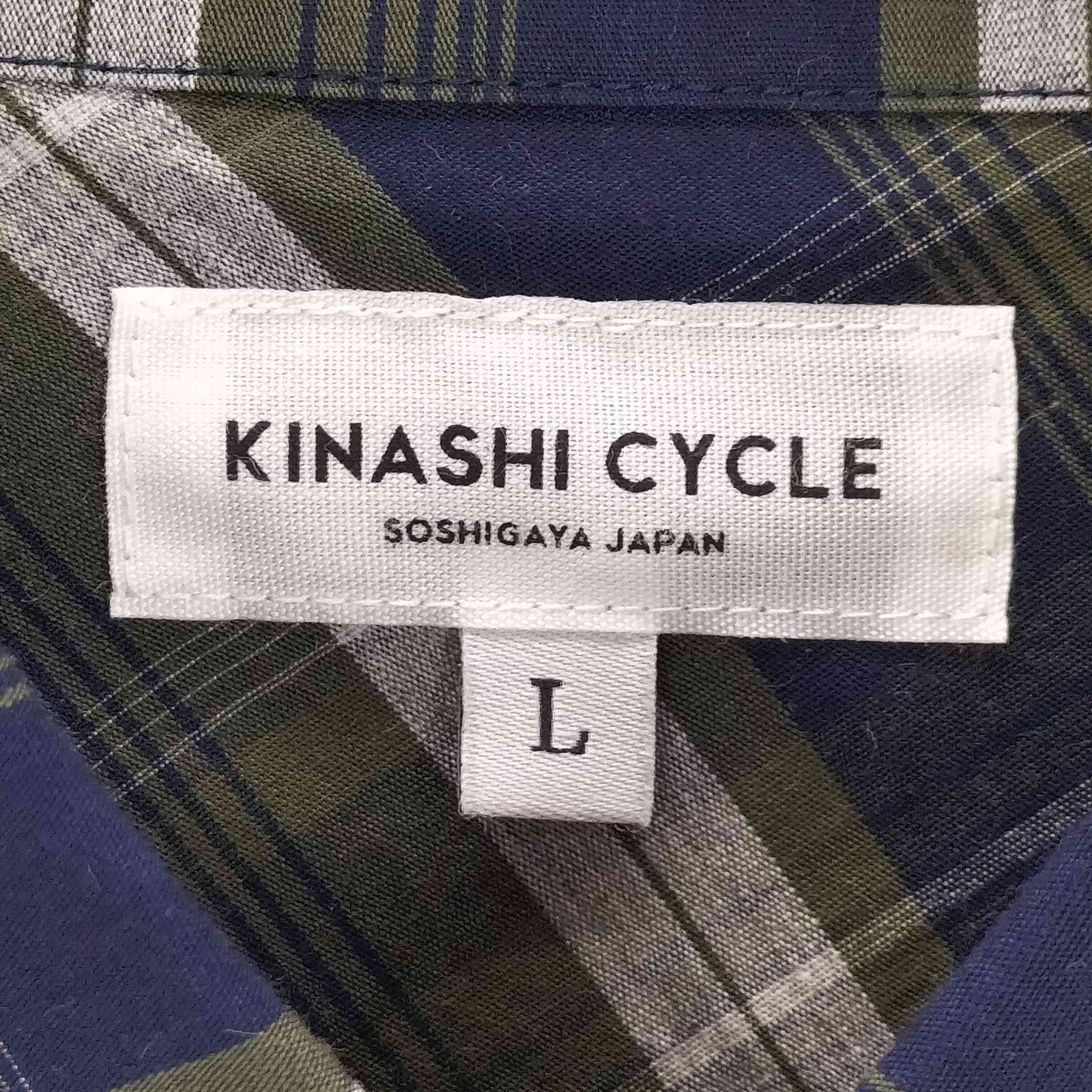新品★キナシサイクル KINASHICYCLE 配色オックスフォードシャツ XL 新品☆キナシサイクル KINASHICYCLE 配色オックスフォードシャツ XL