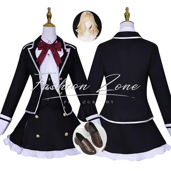 ◆ディアボリックラヴァーズ DIABOLIK LOVERS 風 小森ユイ|Komori Yui コスプレ衣装 ウィッグ 靴 cosplay ハロウィン 演出服 変装
