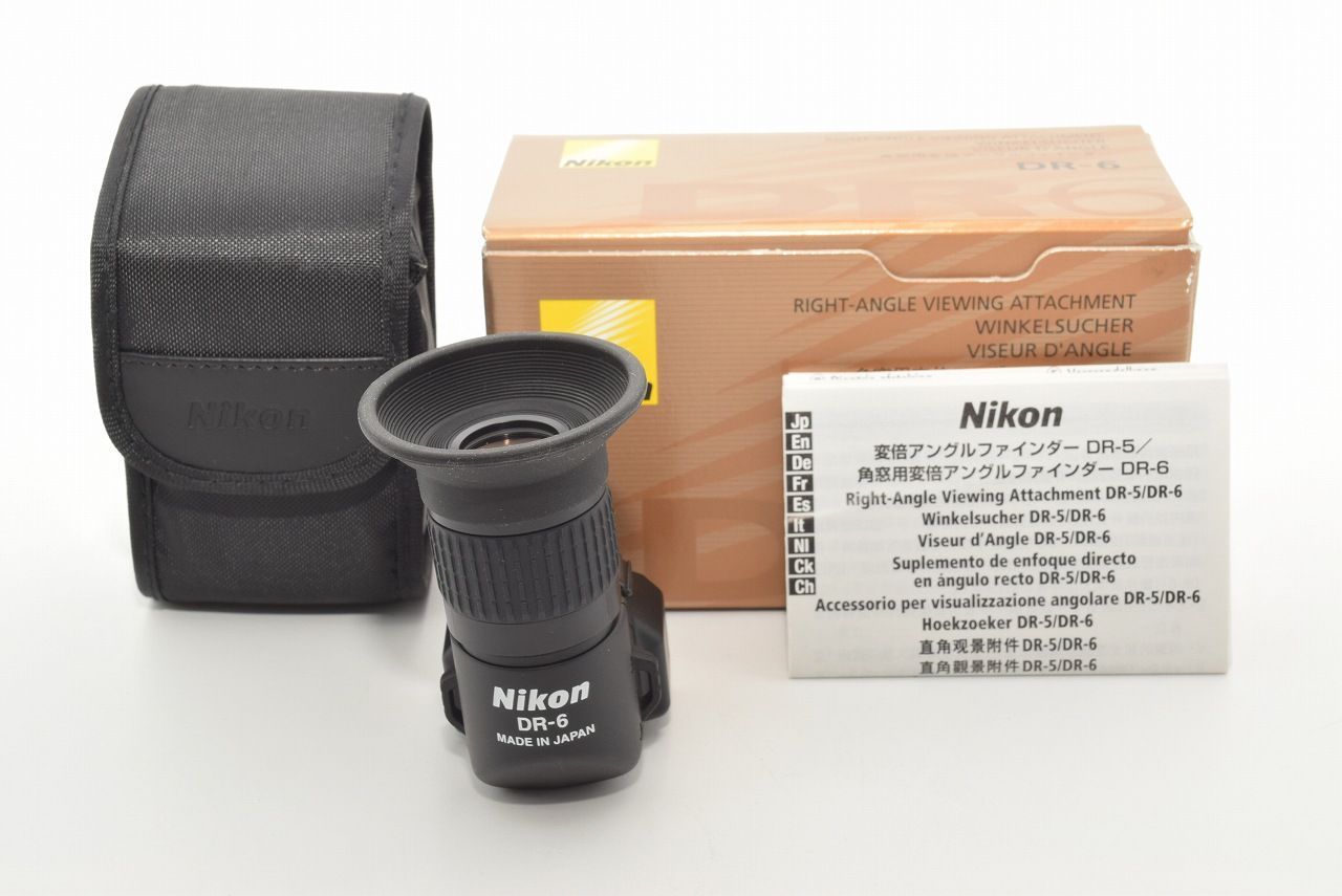 Nikon ニコン 角窓用変倍アングルファインダー DR-6 - メルカリ