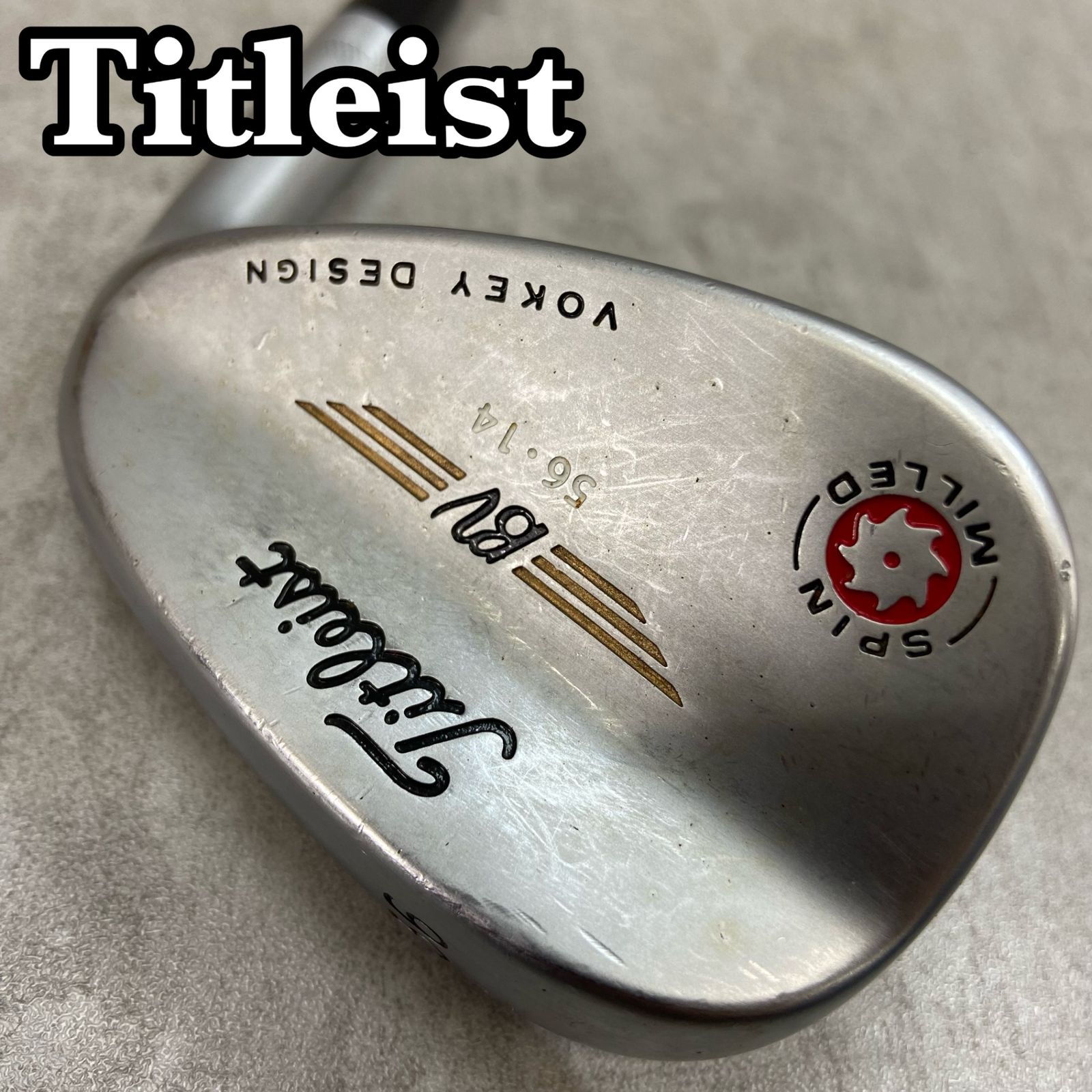 Titleist - Titleist　タイトリスト　VOKEY　DESIGN SM ボーケイデザイン メンズスゴルフウェッジ　スチール　S200　58･08°　 右利き用　SW　サンド タイトリスト VOKEY DESIGN ボーケイデザイン SM10 ニッケル DG