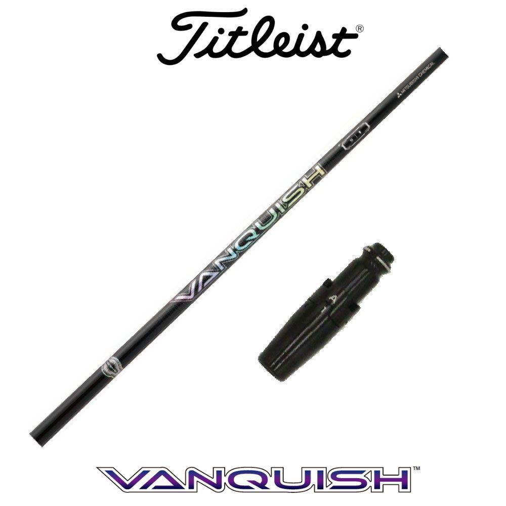 (RusTick) タイトリスト スリーブ付き TS TSi TSR 三菱ケミカル VANQUISH FW ヴァンキッシュ バンキッシュ フェアウェイ シャフト