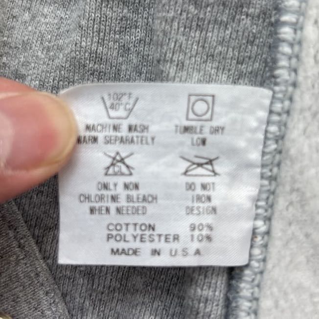 USA製 チャンピオン スナップボタンスウェット 単色タグ 復刻 USA製