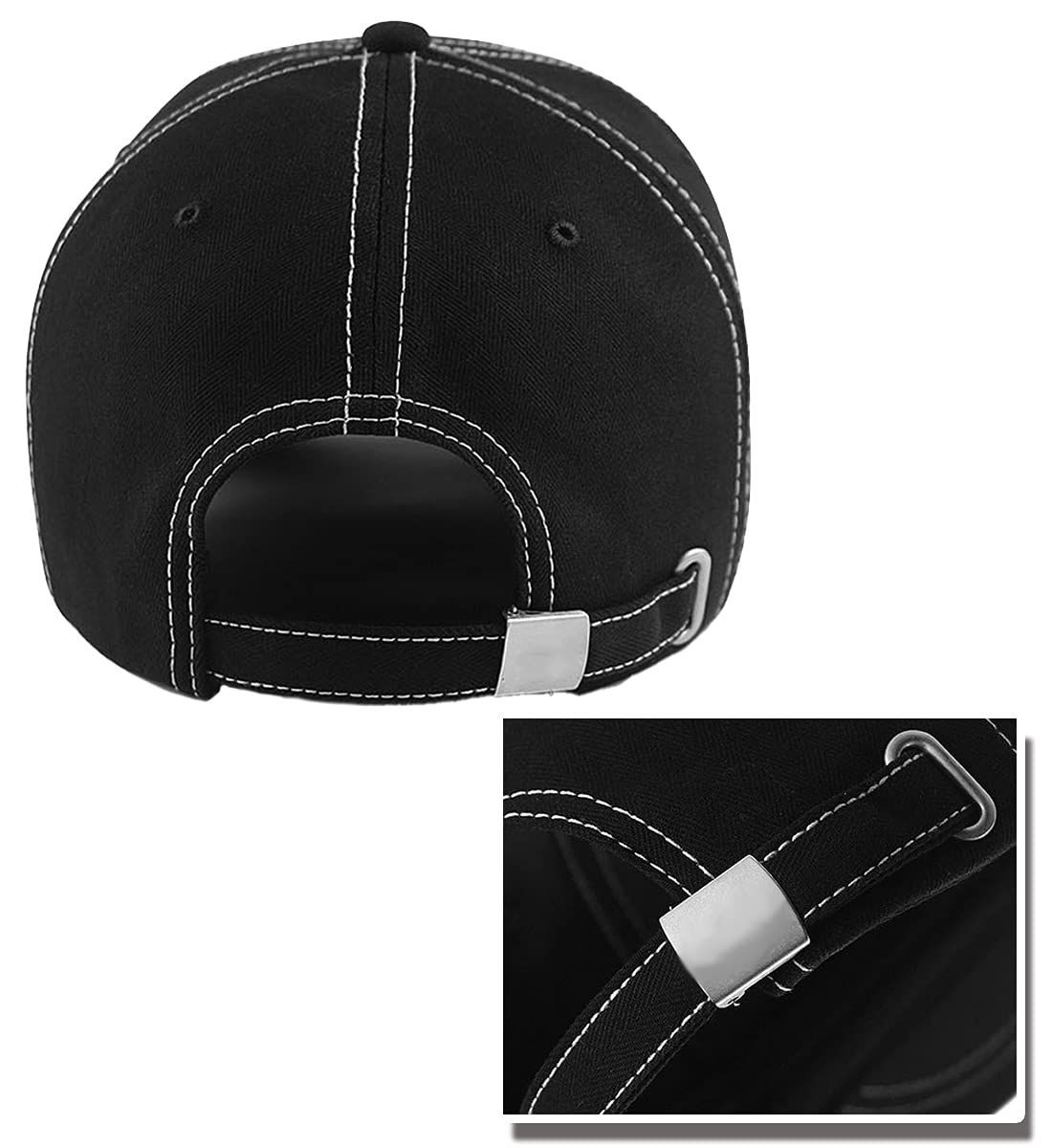 大きいサイズ キャップ ショートブリム 最大65 cm ステッチ 短いツバ メンズ レディース ラクエスト Laquest