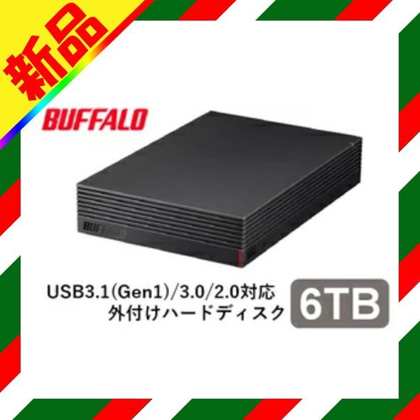 新品】外付けハードディスク 6.0TB HD-EDS6.0U3-BA - メルカリ