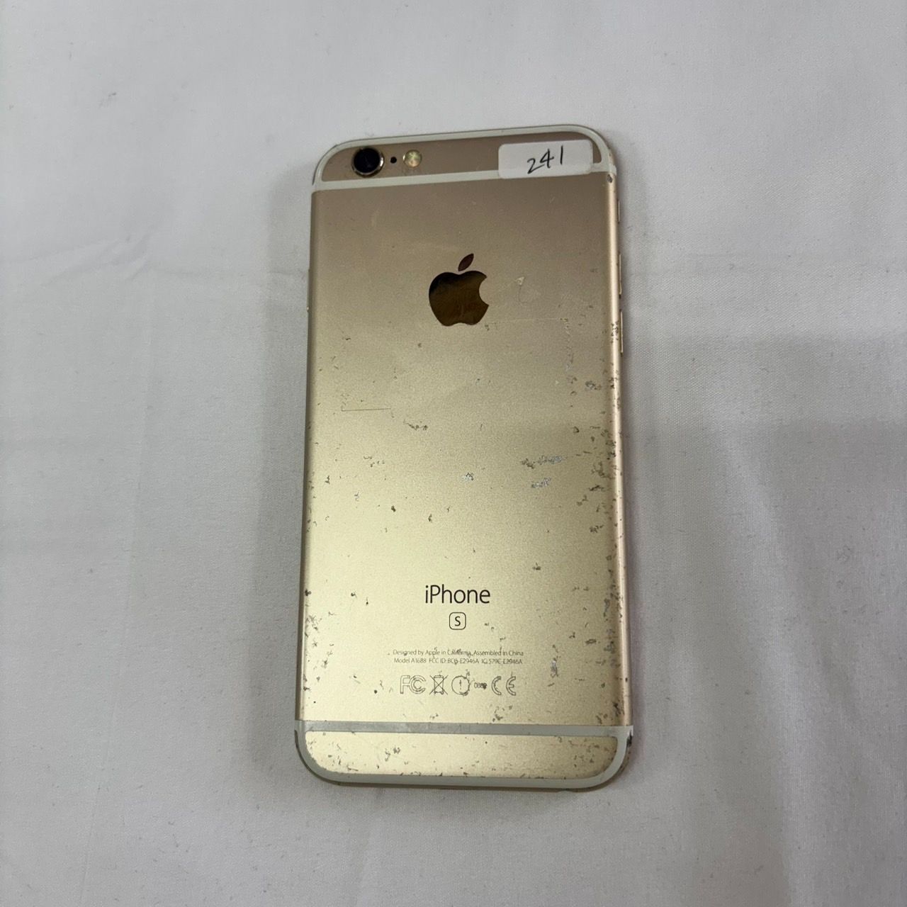 Apple iPhone 6s ゴールド simフリー ジャンク 155