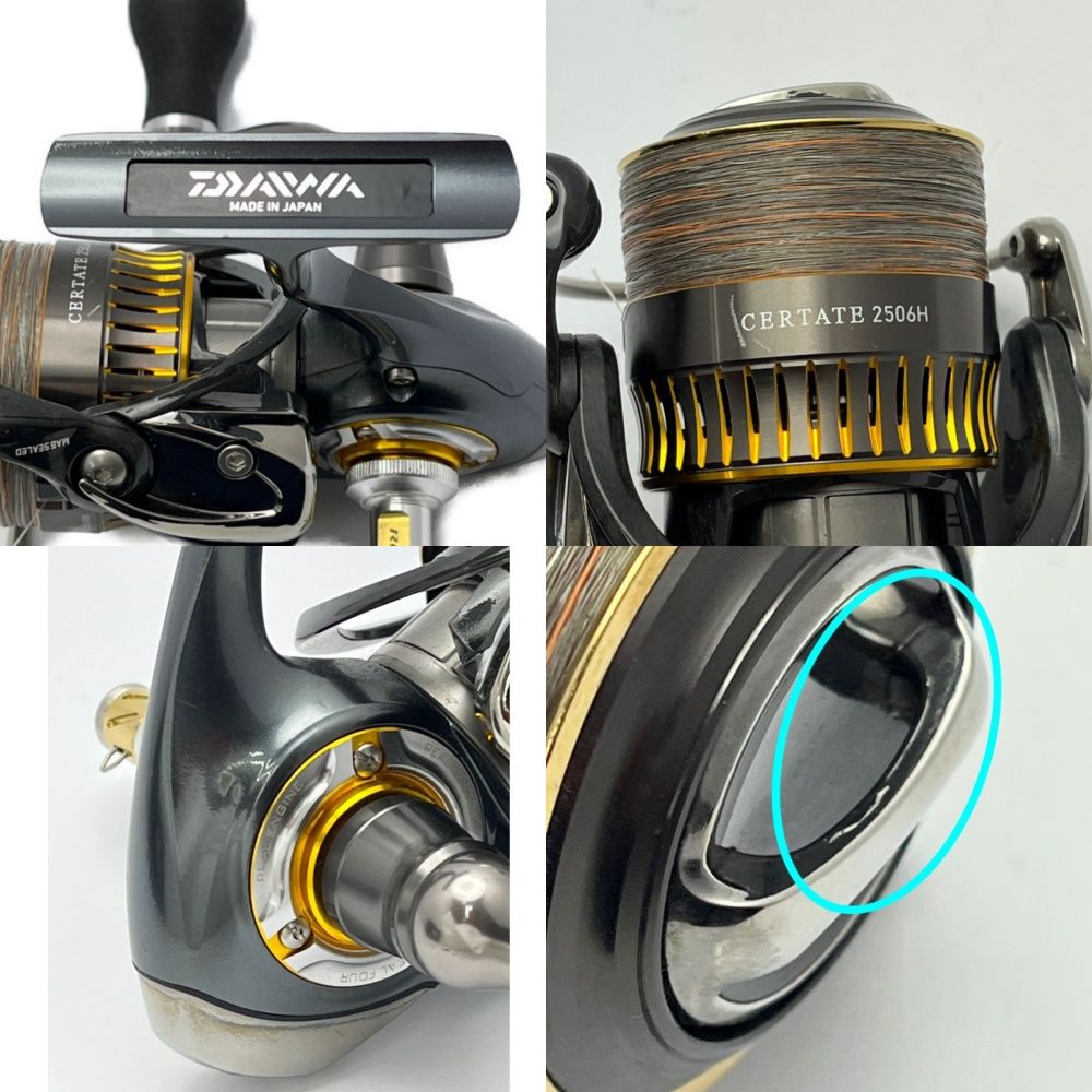 DAIWA ダイワ スピニングリール 13 セルテート 2506H ハンドル非純正付