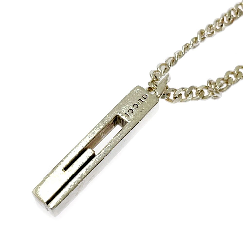 GUCCI グッチ Ｇ刻印 Ｇモチーフ シルバー プレート　ネックレス 楽天市場】GUCCI グッチ Gロゴ Gモチーフ Gプレート ペンダント