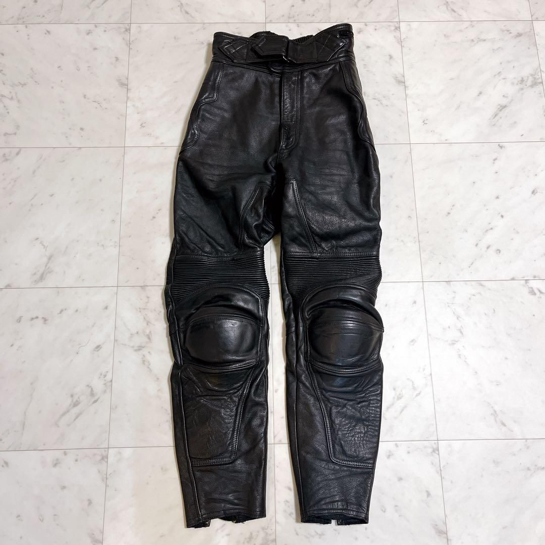 KADOYA LEATHER レザーパンツ バイク ツーリング カドヤ ブラック