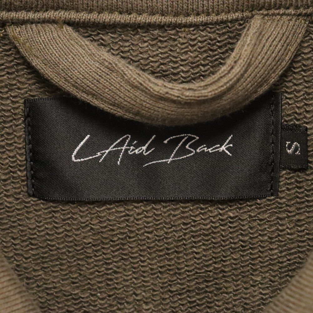 Laid Back (レイドバック) FRENCH TERRY TRACKER JACKET フレンチ