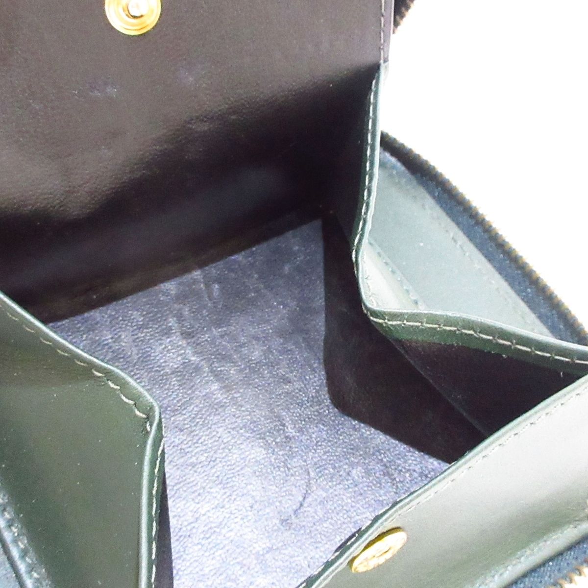 COMMEdesGARCONS(コムデギャルソン) 2つ折り財布 - ダーク