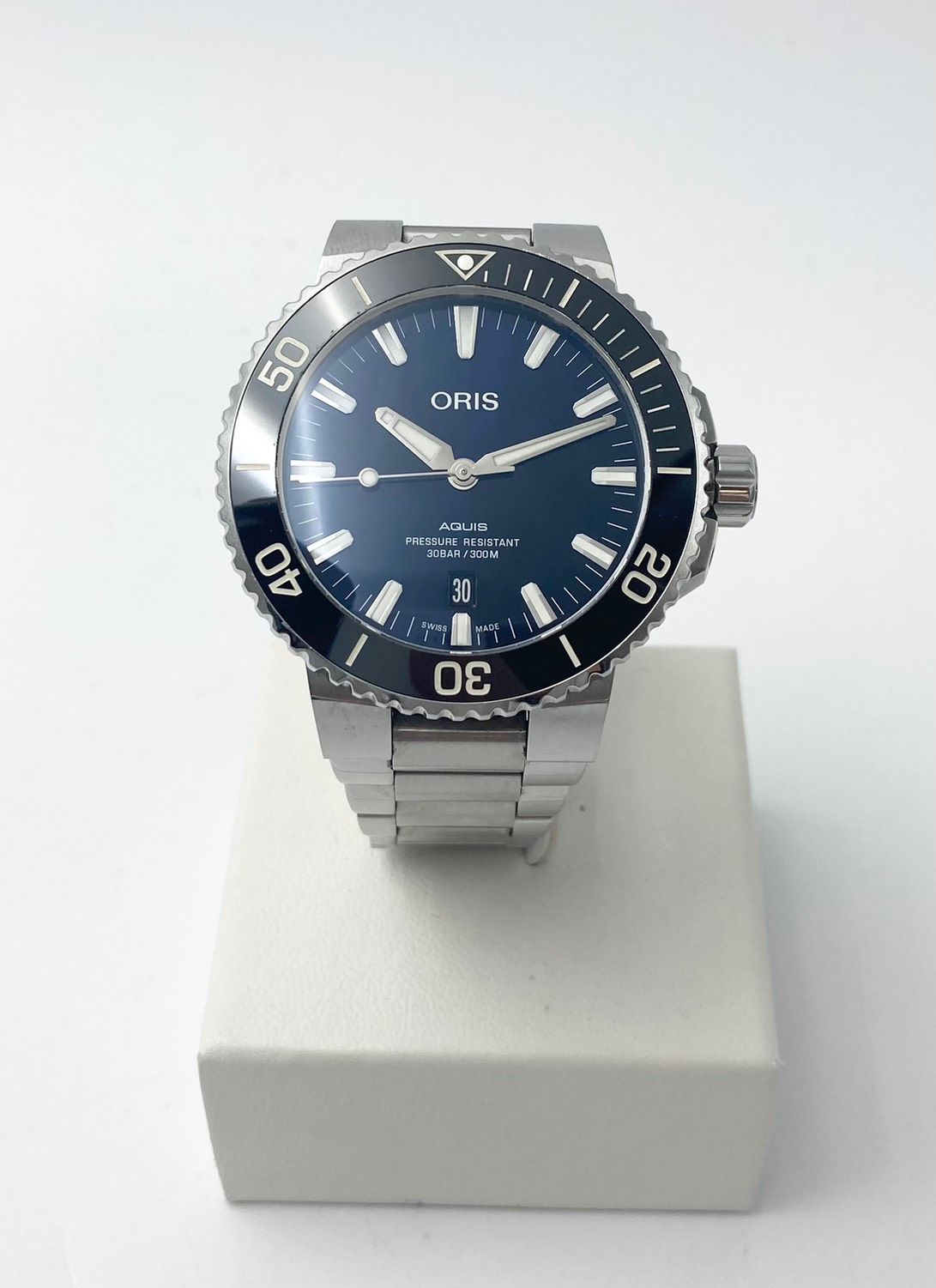 ORIS AQUIS デイト 01 733 7730 4135 自動巻き