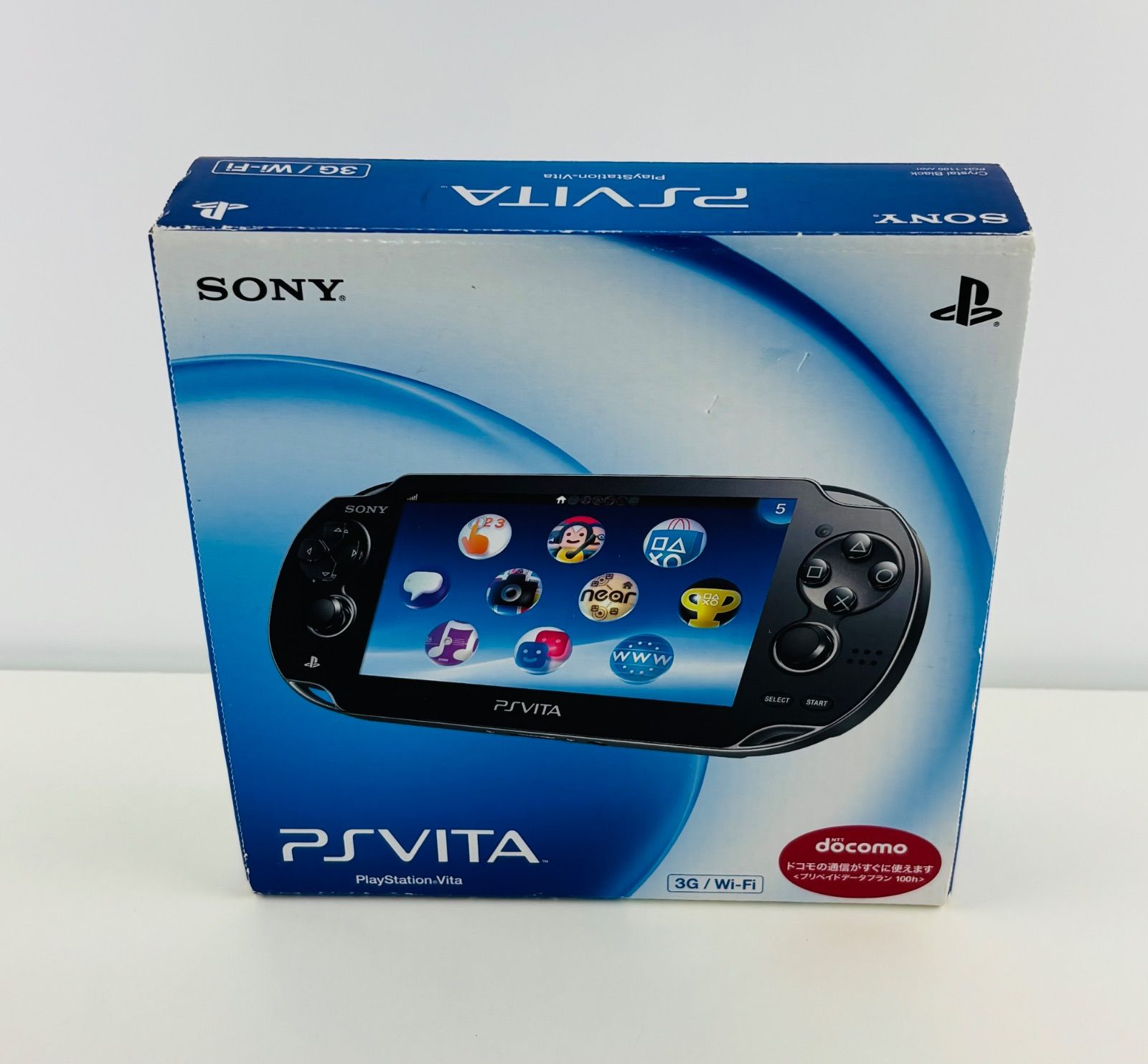 ほぼ PSVITA PCH 1100 初回 版 ブラック 有機EL 画面 SONY プレイステーションヴィータ